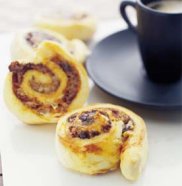 Cheese & Vegemite scrolls