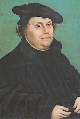 Portrait de Martin Luther, d'après Lucas Cranach L'Ancien