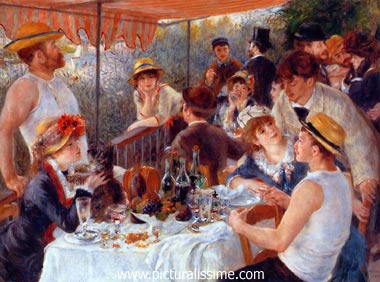 Auguste Renoir déjeuner de canotiers