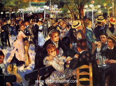 Auguste Renoir moulin de la galette