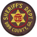 Patch image: Bibb County Sheriff's Office, Georgia