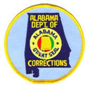 Patch image: Alabama Department of Corrections, Alabama