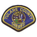Patch image: Tulare County Sheriff's Office, California