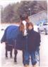 Posted by debbi on 3/18/2007, 42KB
Cory at school with the horse he worked with and loved