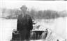 Posted by Ladynic on 1/21/2003, 23KB
Orestus "Bullet" Chastain, 1896-1981, son of Jacob and Dulceena (Dame) Chastain.  Standing beside the first dam built at 