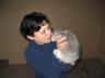 Posted by -angry-phoenix- on 5/23/2006, 12KB
i had to surrender dobby, my little bunny to the spca because i moved... but this is me and him, april 2006