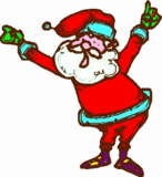 SantaDancesHips.gif picture by Bedazzledcharmed1