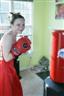 Posted by Dr_Code_Blue on 12/24/2005, 31KB
Boxing in my prom dress waiting for my boyfriend to arrive.