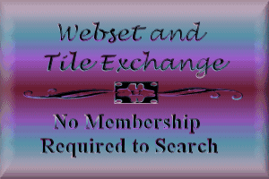 Search the webset and tile archives. No membership required to search and snag