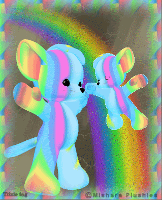 RainbowBearT.gif picture by Horsefeatherstags