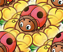 lady bug fl tile