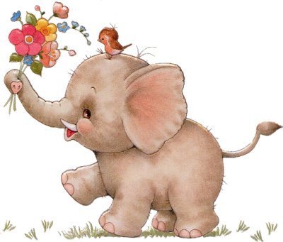 elephantwithflowers1.jpg picture by Kodis