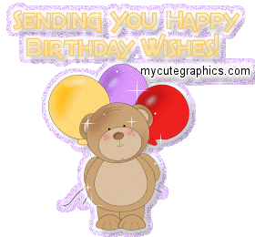 Free Birthday Glitter Graphics