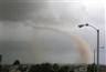 Posted by Advnelisgi® on 5/24/2008, 51KB
A tornado funnel touches down in Riverside, Calif. on Thursday, May 22,2008. A wild weather system lashed Southern Califo
