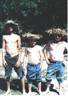 Posted by songbird077 on 11/14/2004, 31KB
My son is on left, with 2 of his friends.  They were little "rednecks" in training here!  I forced them to wear the hats,