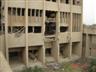 Posted by T-Bone_Waleed on 3/14/2006, 34KB
Picture taken of the front elevation of the old Iraqi Minsistry Of Defense building.  The damage in front is from the exi