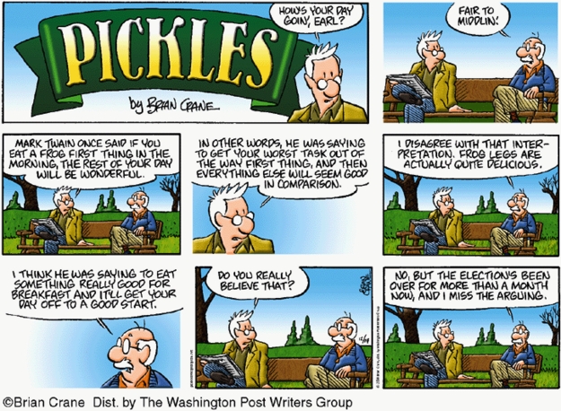 Pickles Cartoon for 12/14/2008