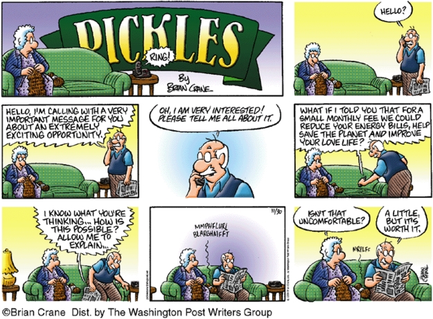 Pickles Cartoon for 11/30/2008