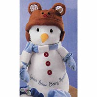 Snowman / Bear Hat - Tender Tails 750468