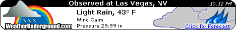 Click for Las Vegas, Nevada Forecast