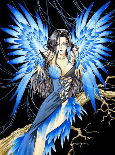 Blue_girl.jpg angel or demon? image by NightingailSkye