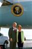 Posted by XH€ÅÐBÅNG€RX on 8/12/2005, 24KB
Claire got to greet Pres. Bush off Airforce 1 when he came to Monroe to give her an award for her work with soil preserva
