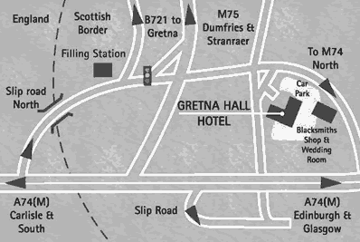 Gretna Green Map
