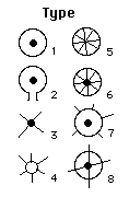 [Medicine wheel types]