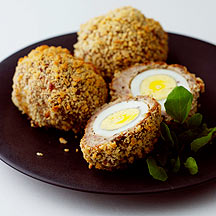 Oven-baked Scotch Eggs