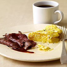 Image of steak and eggs