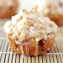 Iced Pear Muffins