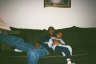 Posted by Speedy on 2/5/2001, 21KB
This is me and my son Marcel (he's about to be 5 but in this photo he was just turning four.  He's actually even bigger n