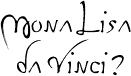 Mona Lisa da Vinci