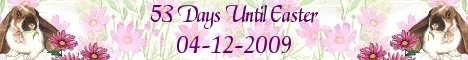 Easter countdown banner