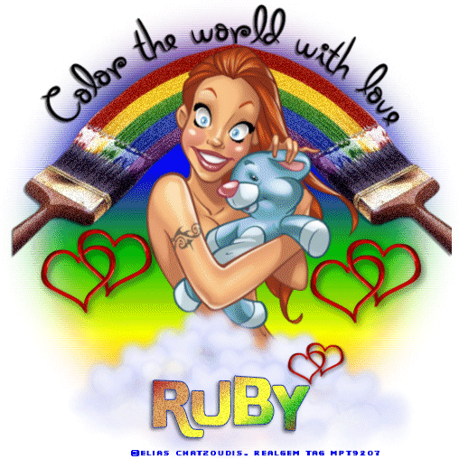 RUBY'S COLORFUL COLORS