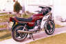 Posted by IanD on 1/20/2002, 134KB
My brand new CB250N.....Passed my test on this bike then 3 months later got knocked off it by a moron in a car!!!!