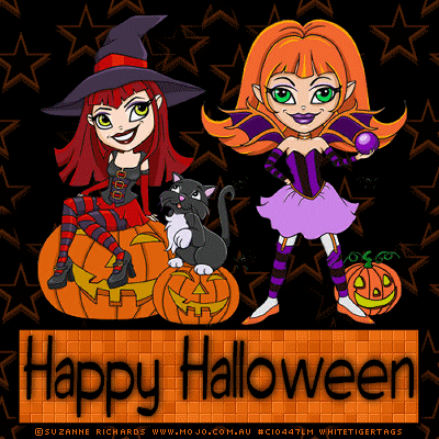 suzispookynotehallosnag_checkingin.gif picture by Moex3_2007