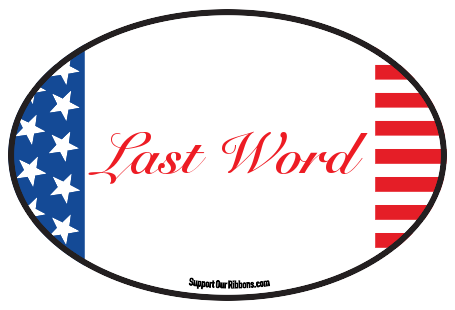 Custom Oval Magnet: Last Word