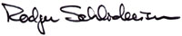 Rodger Schlickeisen, President Signature