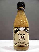 Ginger and Lime Sauce: Jethro's