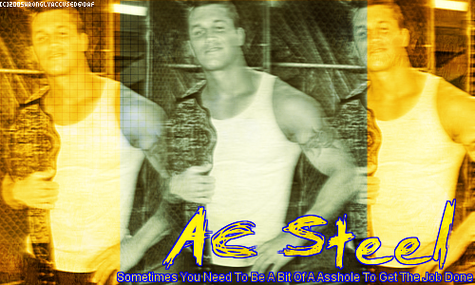 A.C Steel Banner 1 (Randy Orton)