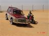 Posted by ShadiestNickel2 on 4/25/2006, 550KB
Gaya's Nissan Patrol Super Safari and Yamaha Raptor at Lahbab