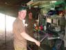 Posted by 5feral5 on 8/23/2003, 49KB
Coops with CFN Stevie Bichler in the foreground. Doing a misc welding task for the Bty. he later ran out of oxy, and our 