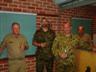 Posted by ECN146-2AllenWHSGT4 on 12/15/2003, 43KB
Well from L to R is the ASM WO1 Wal Hausman, Shawn, me and SGT Tony Treacey at HQ Bty's SGT's Mess. Proved to be a most i