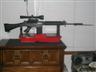 Posted by Metal Dragon on 1/23/2005, 34KB
One other FAL rifle that I'm currently working on.  It was fully functional and shot very straight, just not as loud w lo