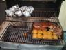 Posted by 15feral15 on 2/12/2005, 50KB
Garlic and herb rissoles, bacon, baked potatoes, and Aberdeen snags.