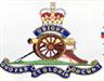 Posted by 2feral2 on 8/31/2002, 15KB
The hatbadge of the Royal Australian Artillery. Identical to the British and Canadian Corps. The badge worn by Officers o