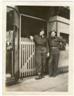 Posted by 2feral2 on 9/19/2002, 187KB
This photo taken outside a pub in England in the pre D-Day times (spring 1944). Thats my Uncle George (South Alberta Hors