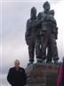 Posted by Donno774 on 11/22/2007, 20KB
my eldest brother Roy ( 13 years older than me) at the Commando Memorial