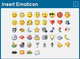 MSN Emoticons